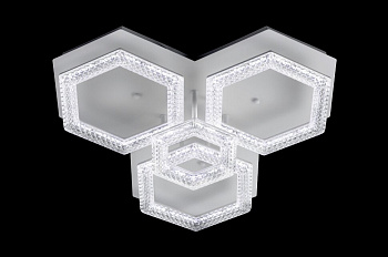 люстра д3731/3+1c wh led 100w 3000k+4000k+6500k диммер (1 [01103503]