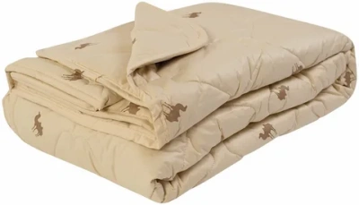 одеяло верблюжья шерсть (300) тик п/э (14/062н, 172*205, 2 2 спальное