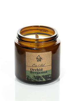 свеча ароматическая орхидея и бергамот
