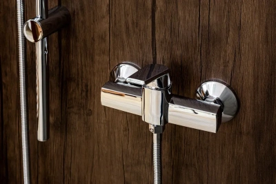 смеситель для душа onelife p02-200cr однорычажный полимерный цвет хром