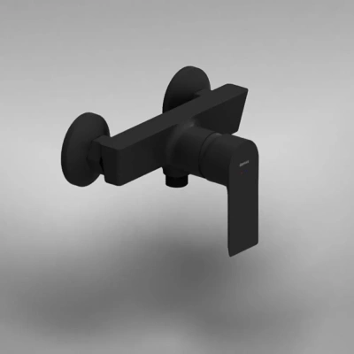 смеситель для душа apollo 472000300 однорычажный цвет черный