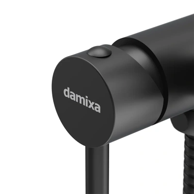 смеситель с гигиеническим душем option 217000000 скрытый монтаж цвет черный