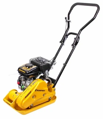 виброплита бензиновая champion pc5332f (43,7кг8,2кн49,5*32см 20см1,65квт)