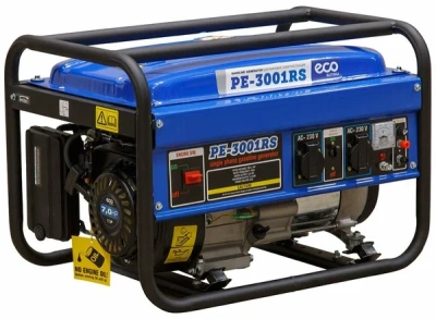 генератор бензиновый eco pe-3001rs, 2,3квт, ручной стартер