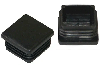 заглушка пластиковая квадратная 80x80 мм декоративная 4 шт.