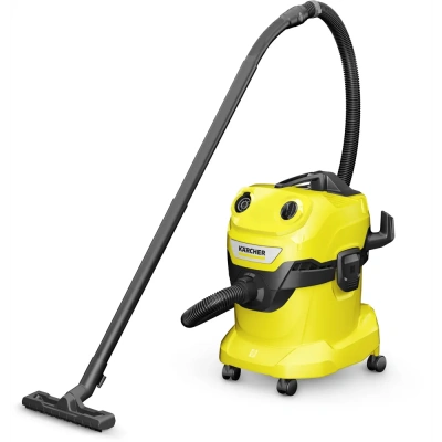 пылесос строительный karcher wd 4 v-20/5/22, 1000вт, 20л