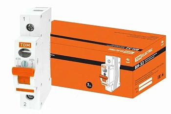 выключатель нагрузки (мини-рубильник) вн-32 1p 63a tdm