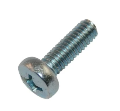 винт 3х8 с потайной головкой, оцинк. din 965 (20 шт)