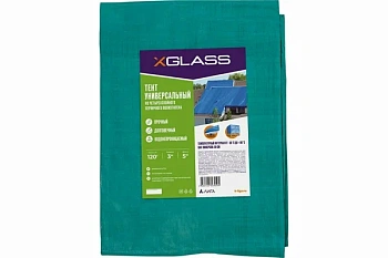 тент полиэтиленовый 4-х слойный ламинированный xglass  3х5м, 120гр/м2