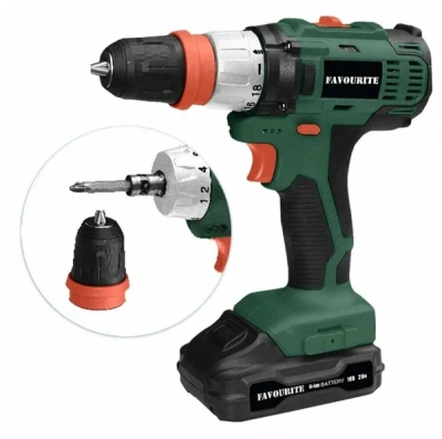 дрель-шуруповерт аккумуляторная favourite 18mf, 18в, li-ion 2x2ач распродажа