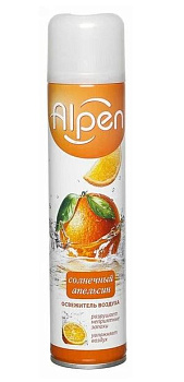 освежитель alpen 300 мл солнечный апельсин *12