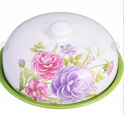 26413 блюдо д/блинов 23,8х11см камелия lr (х12)