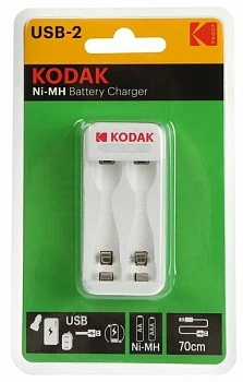 зарядное устройство для аккумуляторов kodak c8001b usb [k2aa/aaa] (6/24/1200)