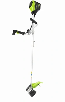 триммер аккумуляторный greenworks 60v, 40 см, б/щ (акб 4ач и зу)
