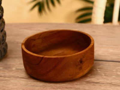 миска 15х15х6 см, тиковое дерево