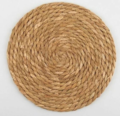 салфетка сервировочная на стол sl home «жгут», d=27 см