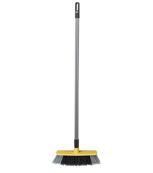 щетка для пола с рукояткой 120см (желтый) (то)