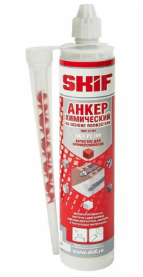 анкер химический на основе полиэстера skif pe 300