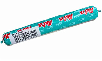 герметик быстросохнущий пу серый akfix 637 fc12, 600 мл