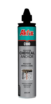химический анкер на основе полиэстера akfix c900, 300 мл