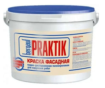 краска фасадная praktik u (bergauf), 25 кг