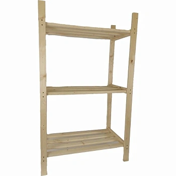 стеллаж 3 полки 69х114,2х34 см (без крестовины)