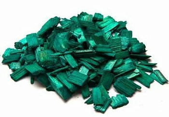 декоративная щепа зеленая 50л