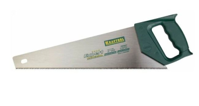 ножовка kraftool alligator 7 универсальная, 450 мм, 7 tpi, 3d зуб