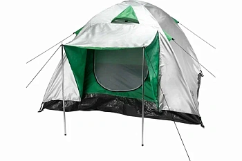 палатка двухслойная трехместная palisad camping 210x210x130 см
