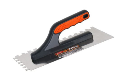 гладилка dеcor, 3к, 280х130мм, нерж. зуб 4х4 мм, 0,7 мм