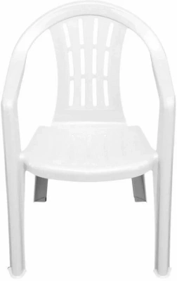 кресло пластиковое "невод" цвет белый