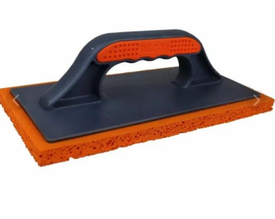 терка dеcor, 2k, 280х140 мм, вискозная оранж. губка