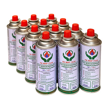 газ всесезонный универсальный пк мир газа 220 г (упак 12 шт)