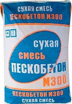 пескобетон м-300 40кг (42 шт/под)
