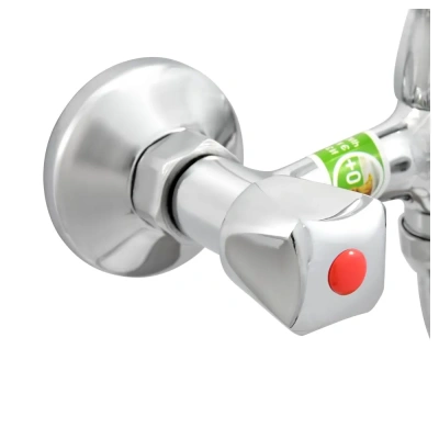 смеситель для ванны 0402.642 двухвентильный длинный излив с лейкой и шлангом цвет хром