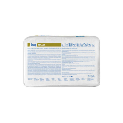 штукатурка гипсовая knauf туллер серая 30кг (40шт/под)