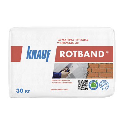 штукатурка гипсовая knauf ротбанд серый новомосковск 30кг (40шт/под)