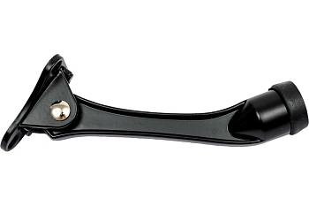 упор fuaro (фуаро) дверной напольный stopper-100 bl (черный) козья ножка