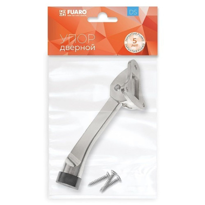стопор дверной fuaro stopper-100 sn матовый никель