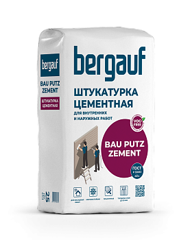 штукатурка цементная bergauf bau putz zement 25 кг (56)