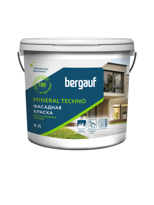 краска mineral techno u (bergauf) база а, 9 л
