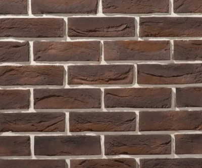камень кирпич петра коричневый кp -04k в уп. 0,5 м2
