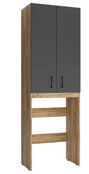 шкаф craft 65см дуб вотан над стиральной машиной