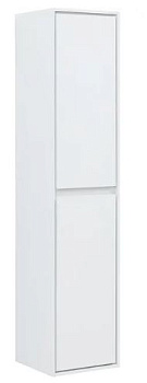 пенал подвесной милан 35см цвет белый глянец