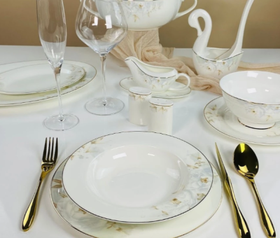 обеденный сервиз 30пр лилиан в подуп(х2)костяной фарфор