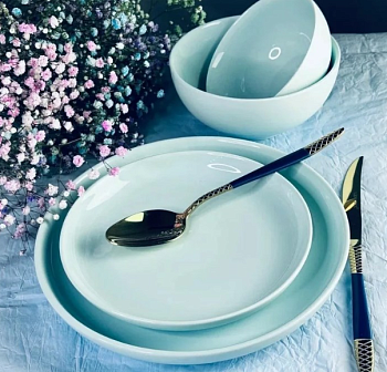 обеденный сервиз 24пр в подуп(х2)фарфор 226-168