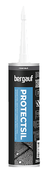 затирка-герметик bergauf protectsil, графитовый, 280 мл (25)
