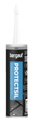затирка-герметик bergauf protectsil, серый, 280 мл (25)