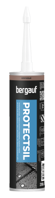затирка-герметик bergauf protectsil,коричневый, 280 мл (25)