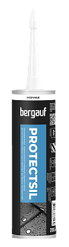 затирка-герметик bergauf protectsil,прозрачный, 280 мл (25)